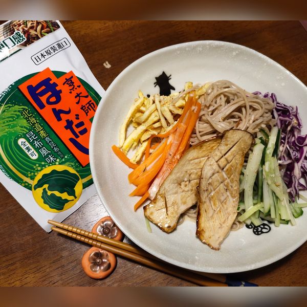 香煎杏鮑菇涼麵：agogo 一起做