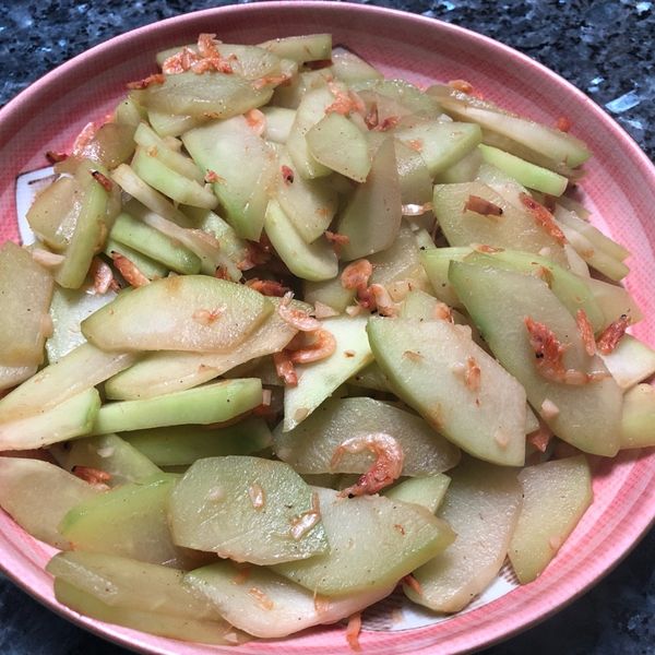 櫻花蝦佛手瓜 : Bella Mom一起做