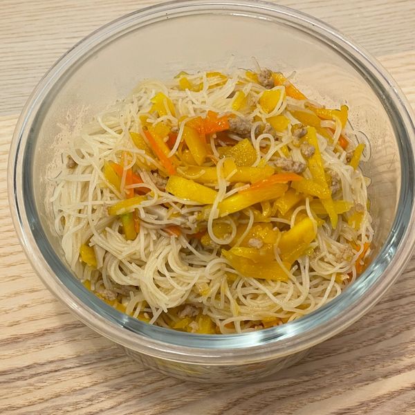 金瓜米粉 : 鶴寶愛料理一起做