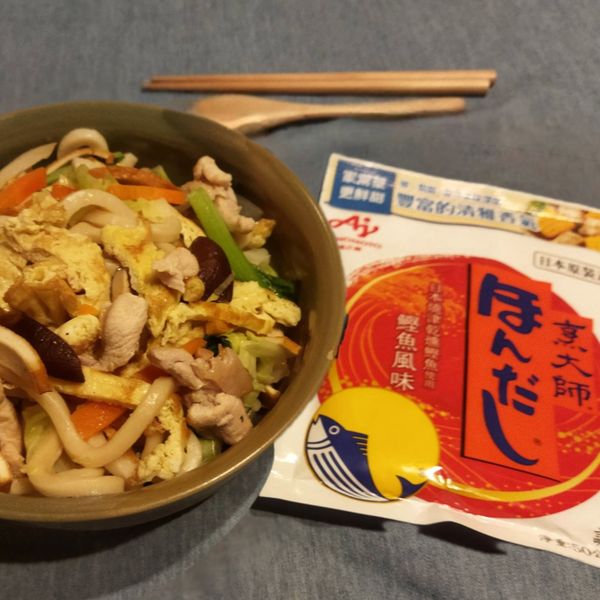 什錦炒烏冬：agogo 一起做