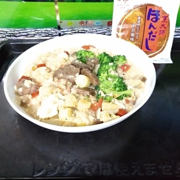 蕃茄牛肉燕麥粥 : iris一起做