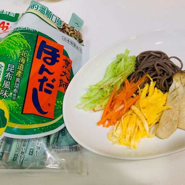 香煎杏鮑菇涼麵 : 阿珠一起做