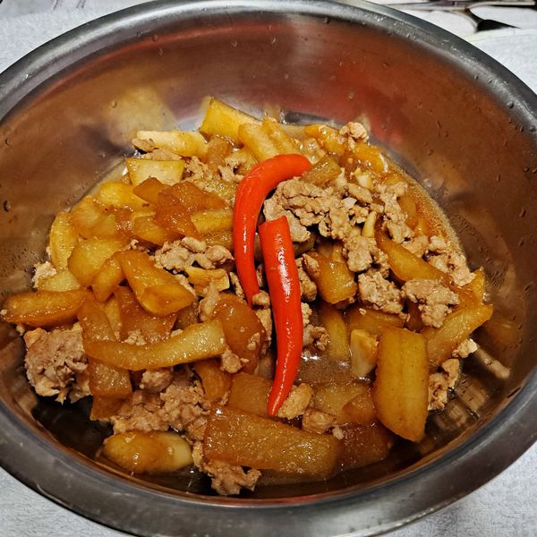 冬瓜炒肉末 : 花心少婦一起做