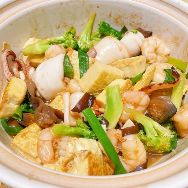 海鮮豆腐煲 : Aki(77閒妻)一起做
