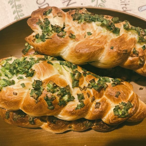 ◆蔥花麵包◆手揉免麵包機 : Wu Fang-Fang一起做