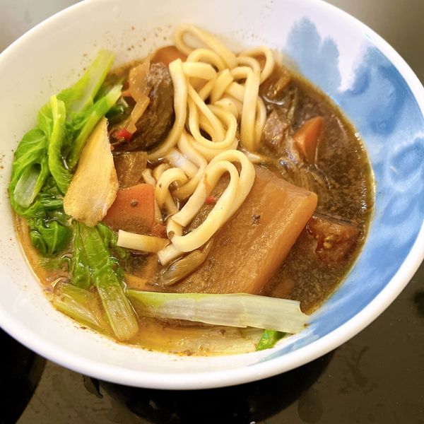 紅燒牛肉麵 : 美粒果一起做