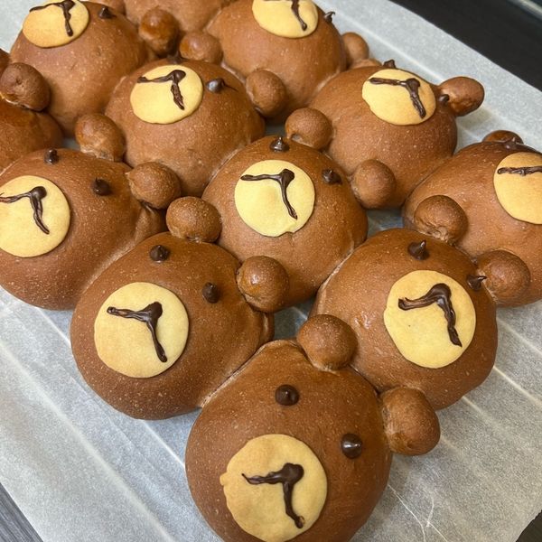 🙋🏻‍♀️巧克力熊小餐包 : Wang Pei一起做