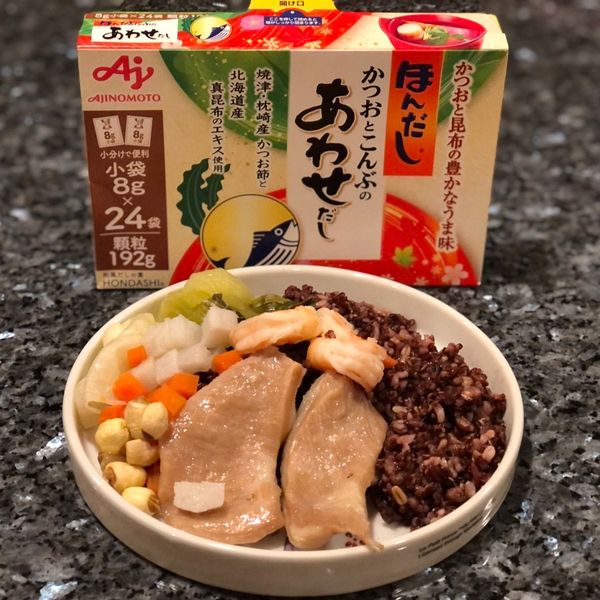 海陸雙拼燴五穀 : Bella Mom一起做