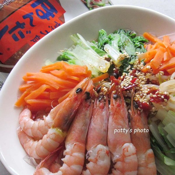 酸辣鮮蝦涼粉 : patty一起做
