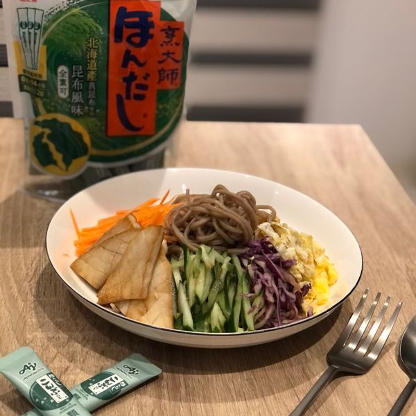 香煎杏鮑菇涼麵 : 黃玉豐一起做