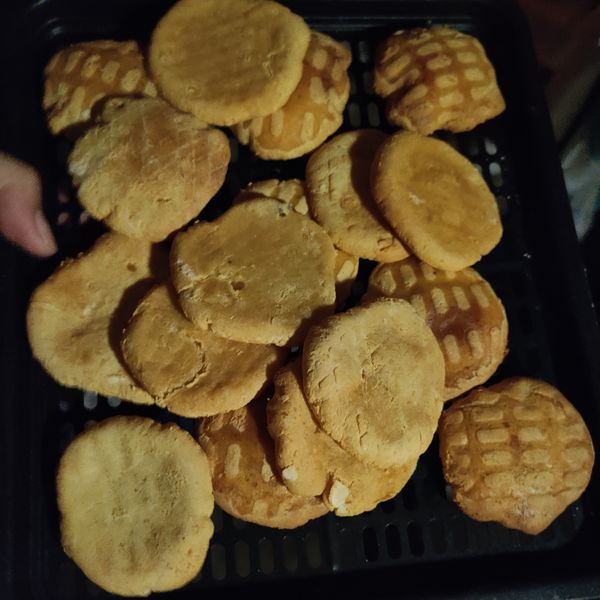 烤箱版地瓜麻糬餅 : Ha Ner一起做