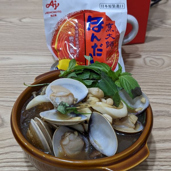 文蛤粉絲煲 : Papala Lin一起做