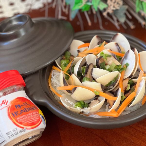 文蛤粉絲煲 : 凱茜媽咪の廚房一起做