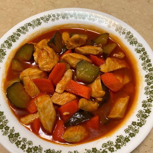 糖醋雞胸肉 : Amy一起做