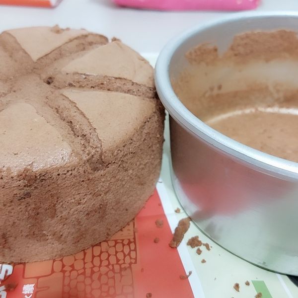 原味、可可、抹茶戚風蛋糕(6吋):玥 一起做