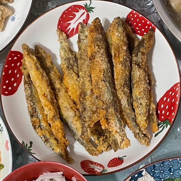 鹹酥炸柳葉魚 : 甄一起做