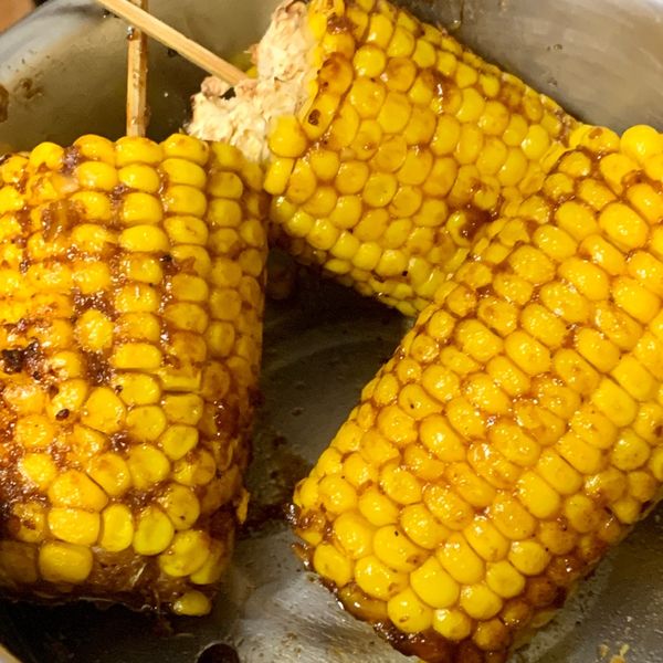 烤玉米-氣炸鍋 : zrx一起做