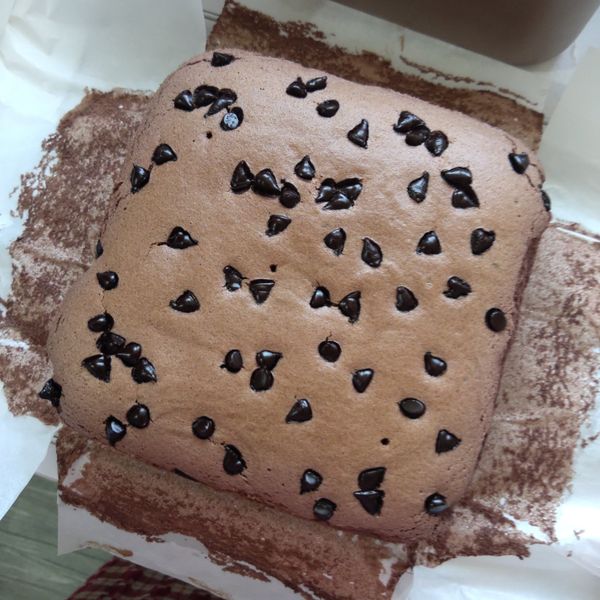 朱古力味古早味蛋糕 : 莫再愛一起做