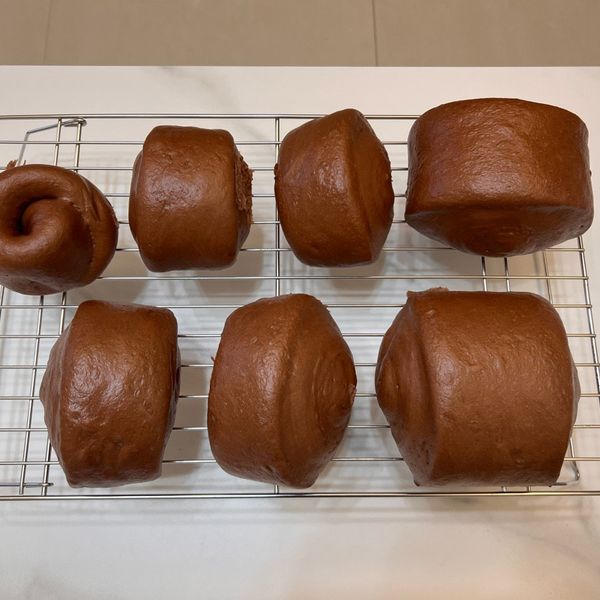 麗娟烘焙屋~~巧克力饅頭 : Wang Pei一起做