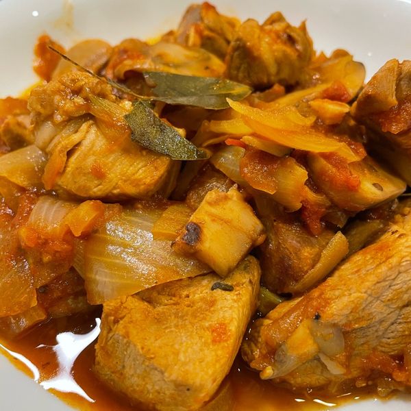 無水蕃茄豬肉 : 煮過頭一起做