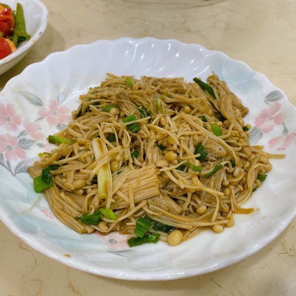 醬煮金針菇 : 藍莓一起做