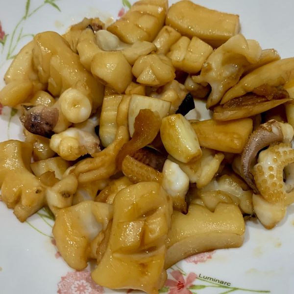 三杯花枝～無砂鍋版 : 汐莉一起做