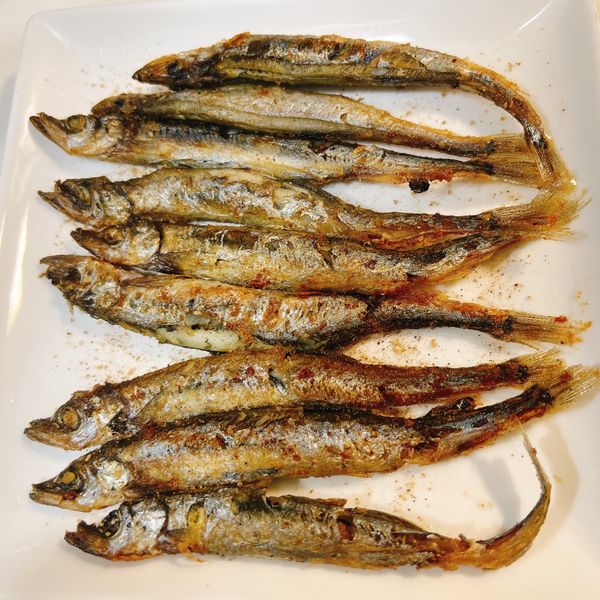 香煎柳葉魚 : Fiona Peng一起做