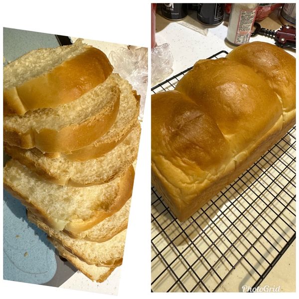 一次發酵鬆軟牛奶吐司 : 黃文娟一起做