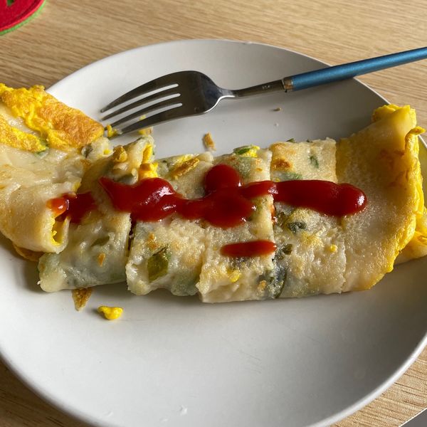 粉漿蛋餅:Penny Huang 一起做