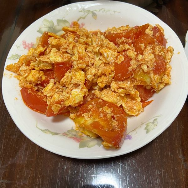 蕃茄炒蛋 : 佳佳一起做
