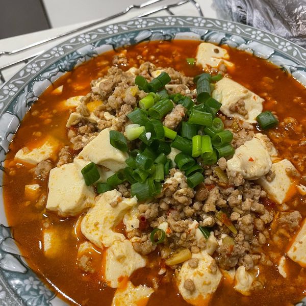 麻婆豆腐 : 紫晴一起做