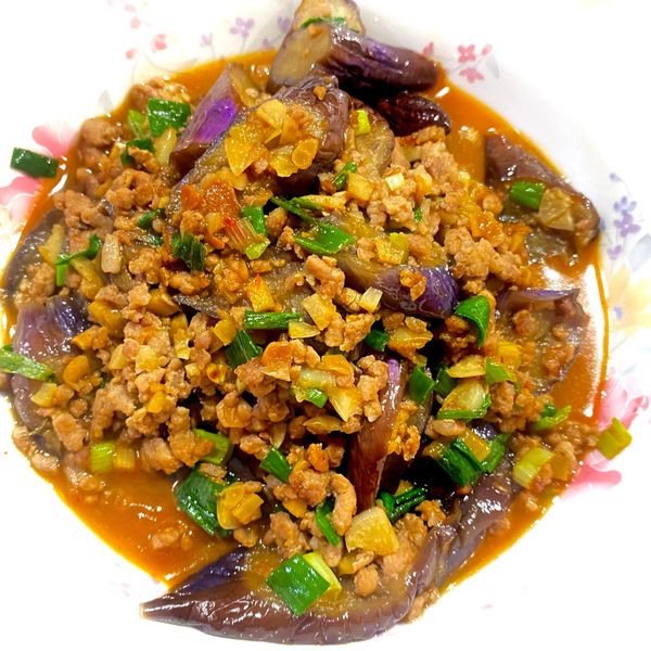 魚香茄子 : 小芋圓一起做