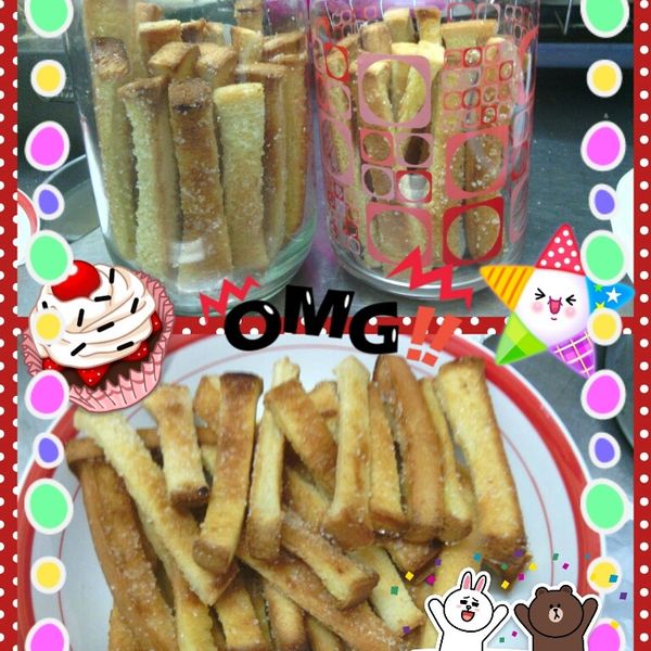 奶油香酥條：Tracy 一起做