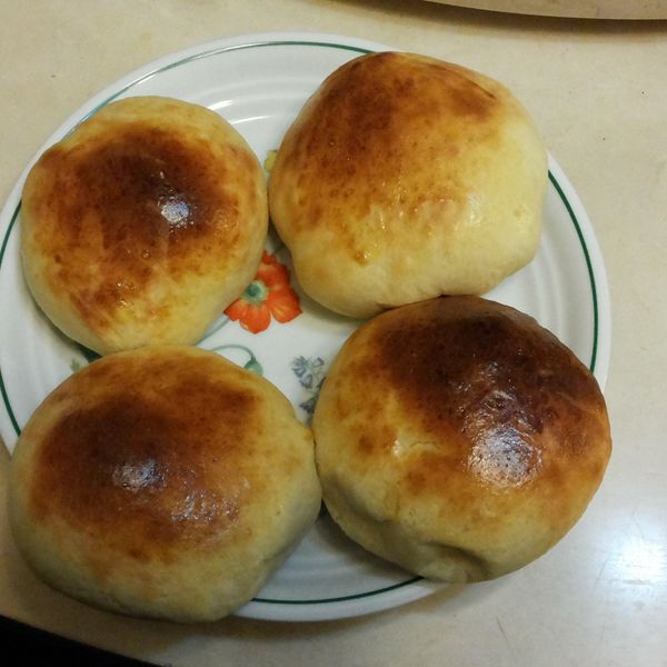 ♥我的手作料理♥ 湯種紅豆麵包：Fang Ting  Yeh 一起做