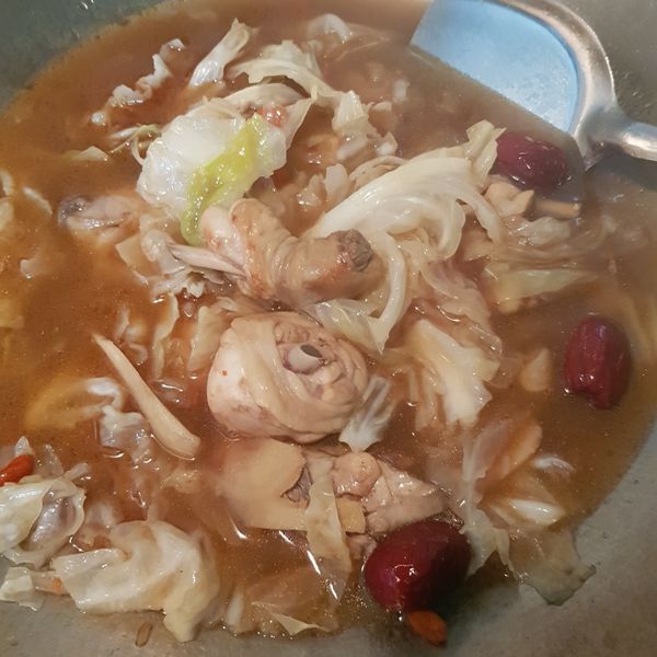 麻油雞：林可可 一起做