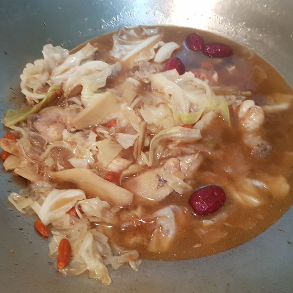 麻油雞湯 : 林可可一起做