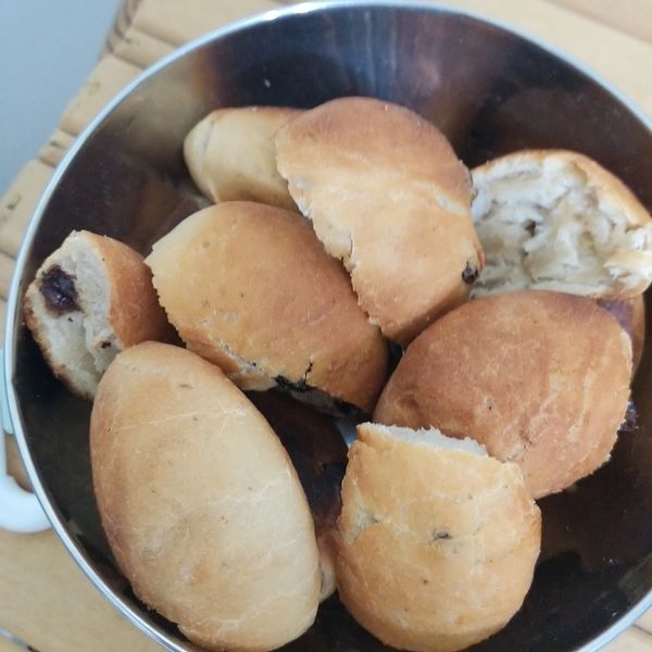 免揉牛奶小餐包 : panda一起做