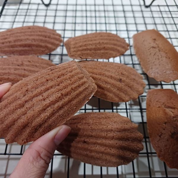 煉奶巧克力瑪德蓮🍫 : 陳曉姍一起做