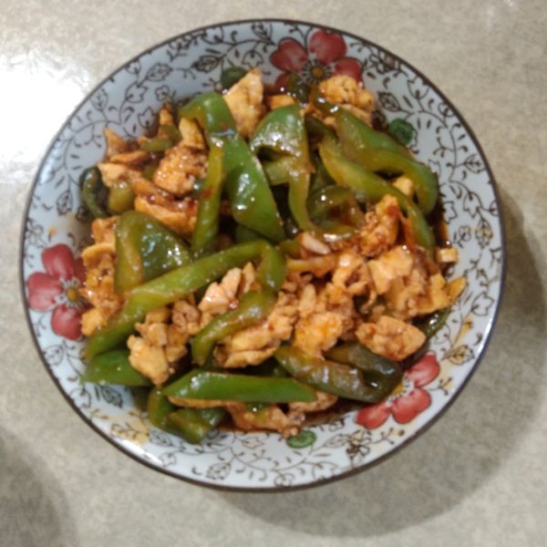 青椒醬雞蛋：佑醬 一起做