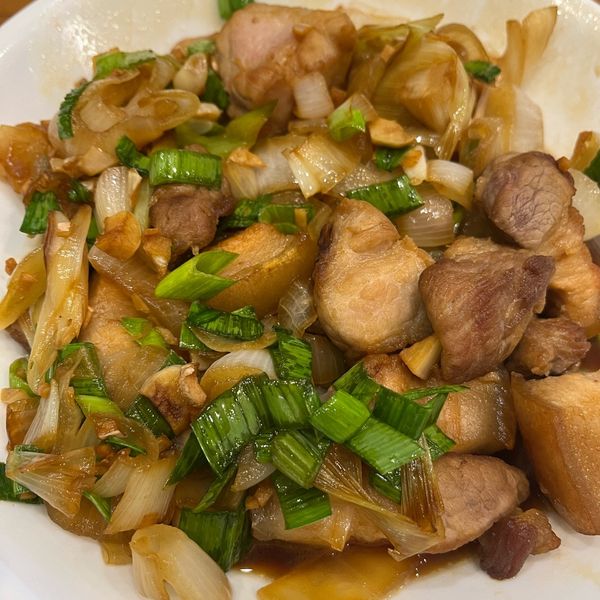 洋蔥炒五花肉 : 門外漢小廚娘一起做