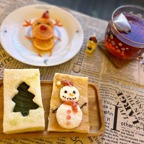 ❣聖誕雪人吐司❣ : Queenie Ho一起做