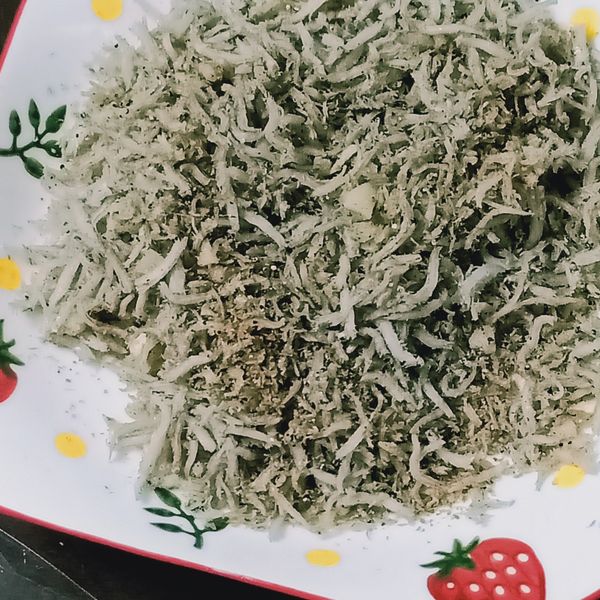 蒜炒吻仔魚：張小杏 一起做