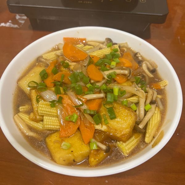 黑胡椒香煎豆腐 : 謝紅蟳一起做