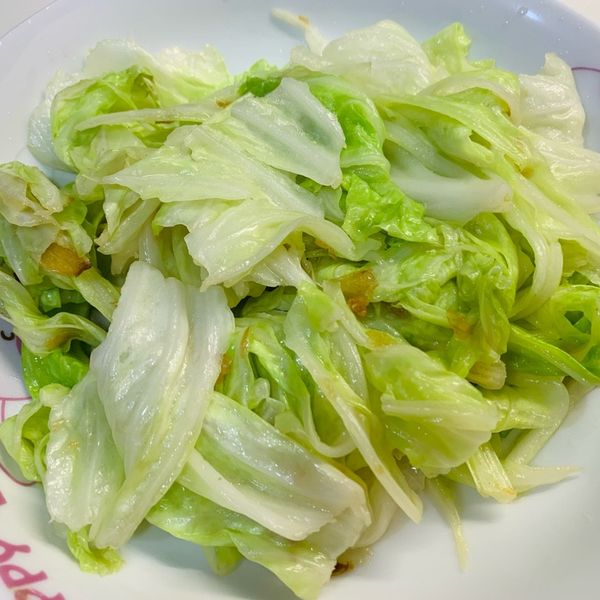 油蔥酥高麗菜 : 汐莉一起做