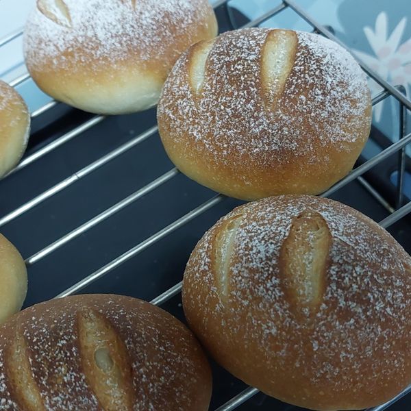 牛奶法國麵包(迷你份量):吳明峰 一起做