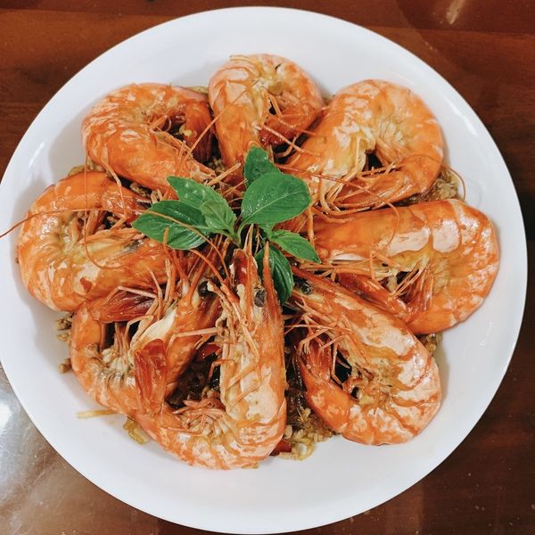 胡椒蝦 : 陳慧君一起做