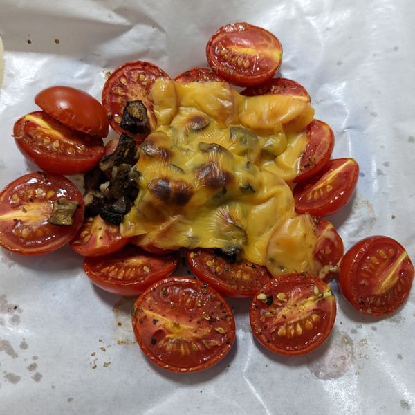 氣炸起司番茄 : 瑜庭一起做