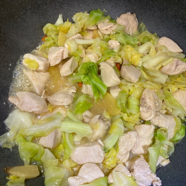 麻油雞（乳白色湯頭） : 洛杉磯人妻一起做