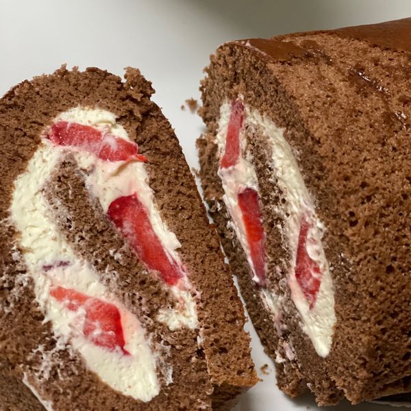 巧克力蛋糕捲 : Tiffany一起做