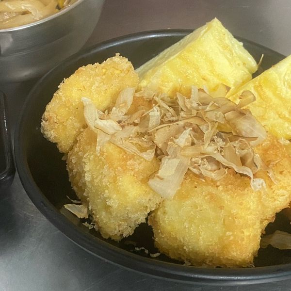 唐揚豆腐（日式炸豆腐） : 𝕄𝕠𝕠𝕞𝕚𝕟一起做